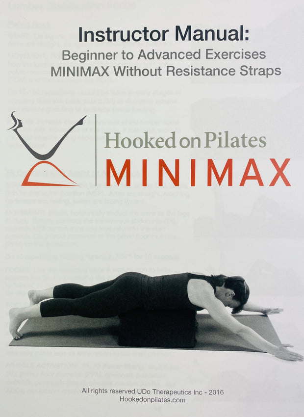 Arc Barrel Pilates Exercise Manual with the MINIMAX-The Soft Arc