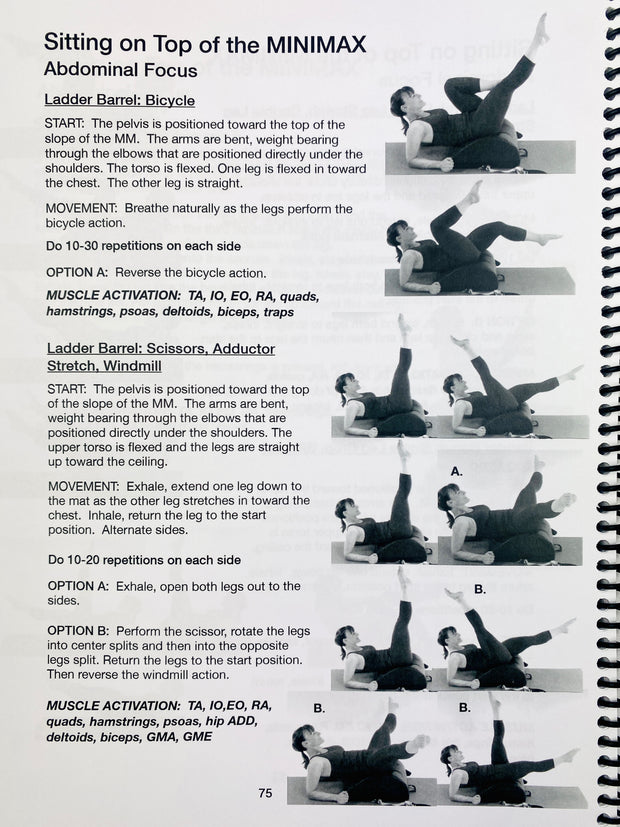 Arc Barrel Pilates Exercise Manual with the MINIMAX-The Soft Arc