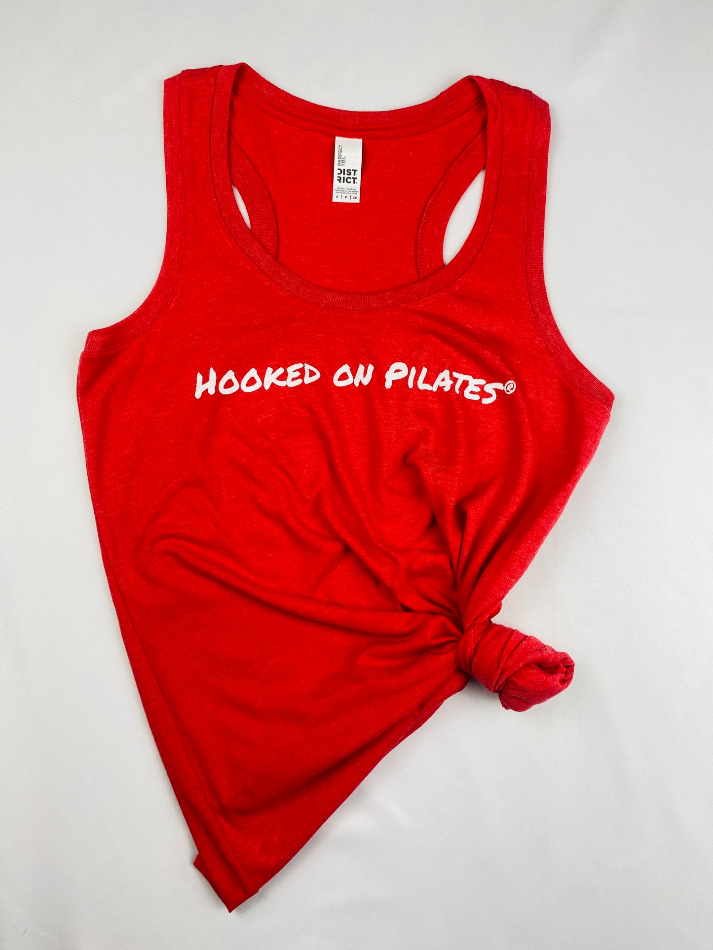 Red Hooked on Pilates® Tank Top