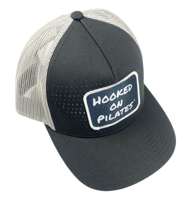 Hooked on Pilates® Grey Baseball Cap