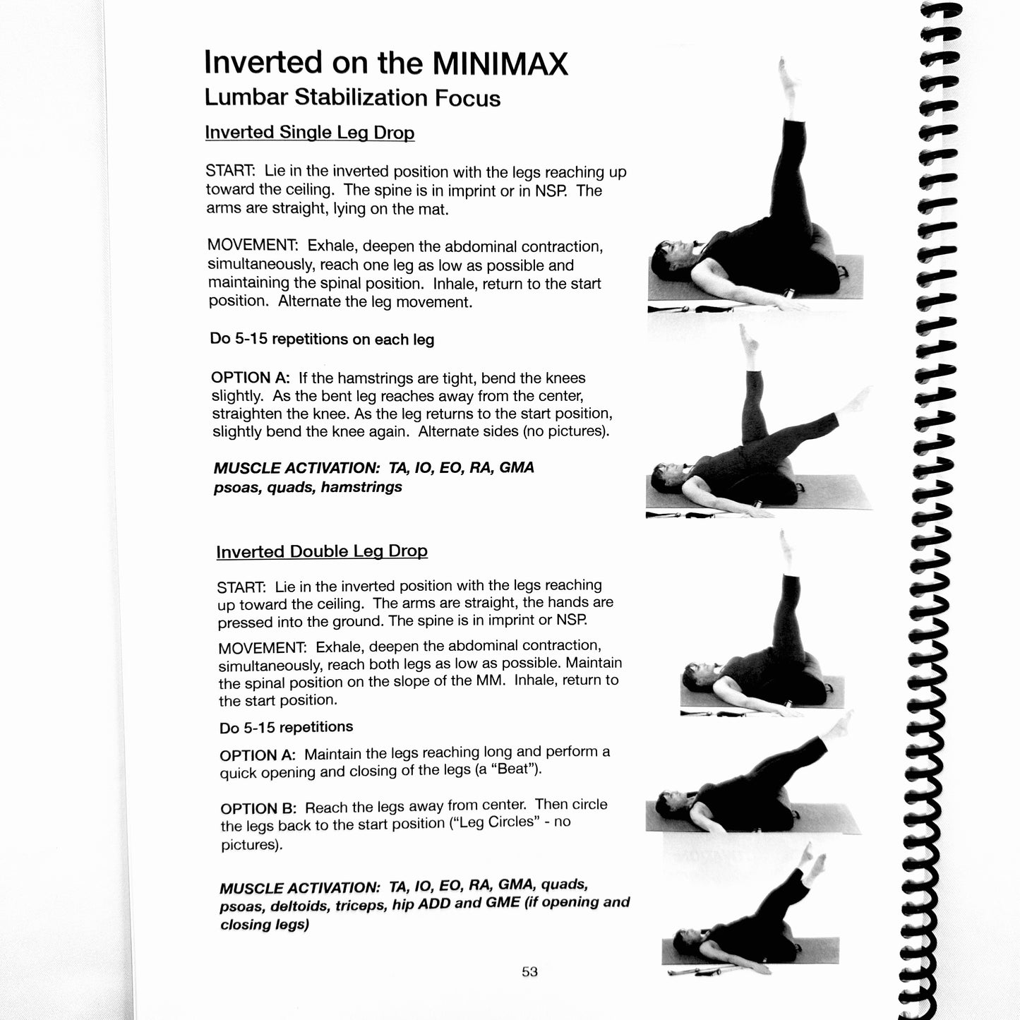 Arc Barrel Pilates Exercise Manual with the MINIMAX-The Soft Arc