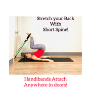 Orange Handibands (light to medium resistance) - A Reformer You Can Stash In Your Purse!