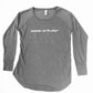 Long Sleeve Grey Hooked on Pilates® T-Shirt