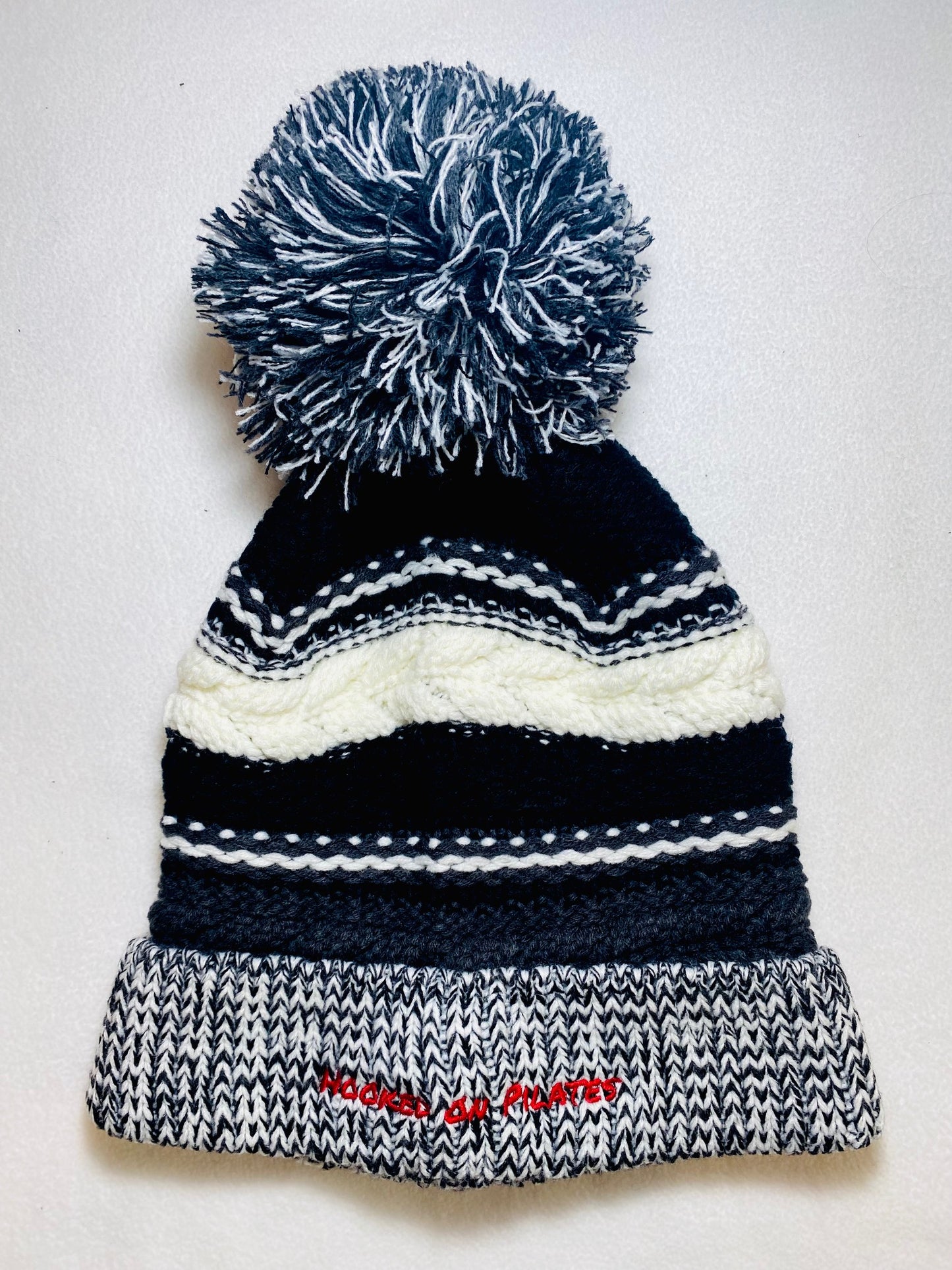 Pom Pom Hooked on Pilates Hat