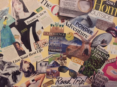 Connect to Your Goals in 2019 with a Vision Board!