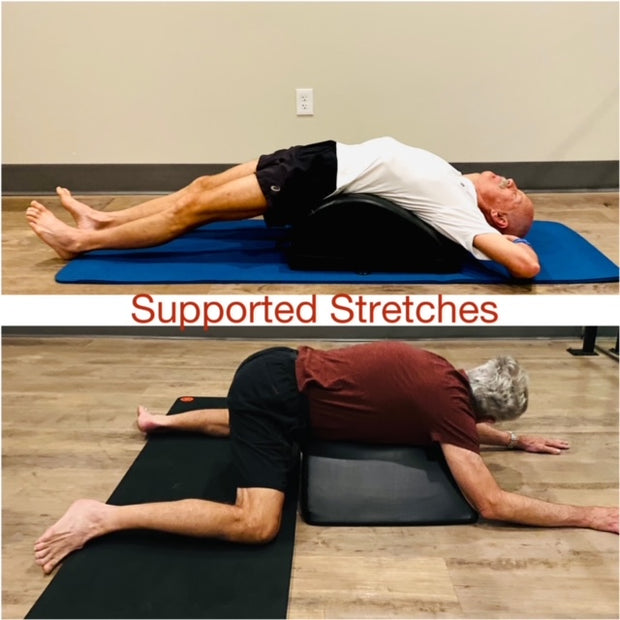 Pacific NW Pilates Studio Stretches and Abs Exercises with Arc Barrel 